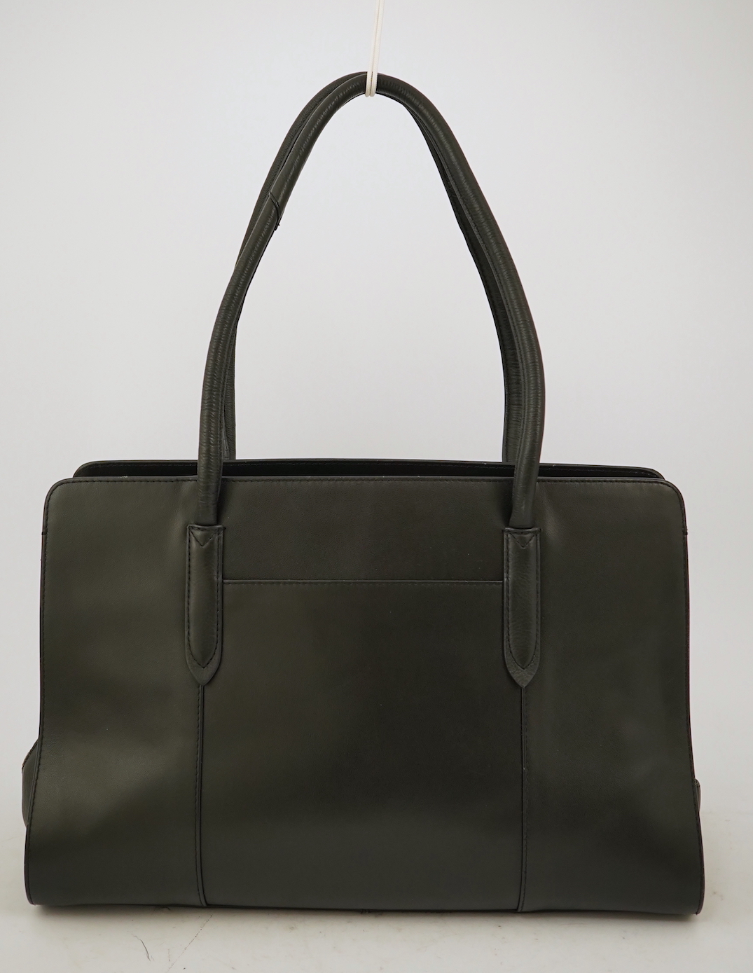 A Radley black leather shoulder bag